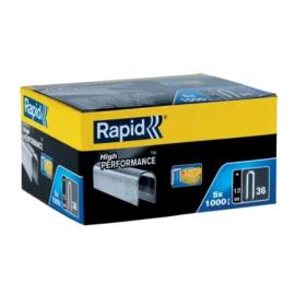 RAPID (11885110) 36/12mm DP Galvanised Cable Staples (Bx 5x1,000)