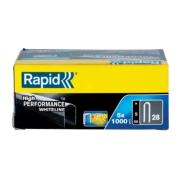 RAPID (11890130) 28/9mm DP  White Cable Staples (Bx 5x1,000) gallery thumbnail