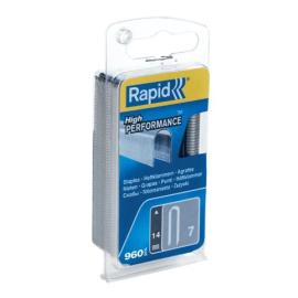 RAPID (40109524) 7/14mm DP Galvanised Cable Staples (Bx 960)