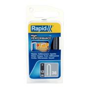 RAPID (40109626) 36/12mm DP Galvanised Cable Staples (Bx 864) gallery thumbnail