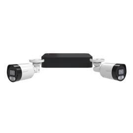 RC24KB2W, Rekor IP 24/7 IP PoE 2MP 4CH 2 Camera Bullet Kit 1TB White