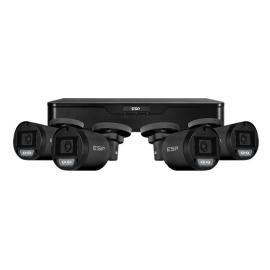 RCKBB, RekorHD 24/7 Analogue HD 2MP 4CH 4 Camera Bullet Kit Black 1TB