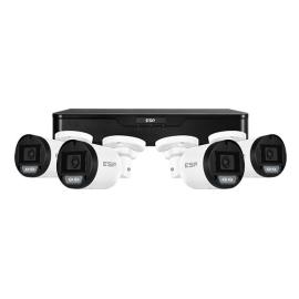 RCKBW, RekorHD 24/7 Analogue HD 2MP 4CH 4 Camera Bullet Kit White 1TB