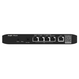 RG-EG105G-P V2, 5-Port Gigabit  Cloud Managed  router includes 4 PoE/POE+ Ports, up to 2 WANs, 100 concurrent users, 600Mbps