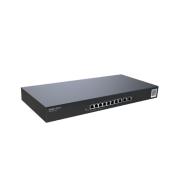 RG-EG310GH-E, Rack-mountable 10-port full gigabit router, concurrency of 300, max 1.5 Gbps throughput; cloud remote management supported. gallery thumbnail
