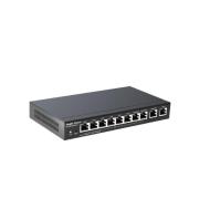 RG-EG310GH-P-E, Desktop 10-port full gigabit router, concurrency of 300, max 1.5 Gbps throughput; cloud remote management supported. gallery thumbnail