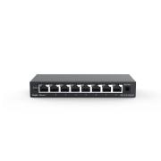 RG-ES108GD, 8-Port Gigabit unmanaged Switch, 8 Gigabit RJ45 Ports ,Steel Case gallery thumbnail