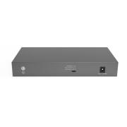 RG-ES110D-P, 8-Port 100Mbps + 2 Uplink Port 1000Mbps, 8 of the ports support PoE/PoE+ power supply. unmanaged switch, desktop gallery thumbnail