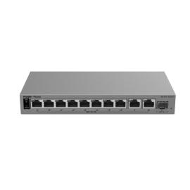 RG-ES211GS-LP, 10 Ports (8 PoE+ SW) Smart CCTV Switch