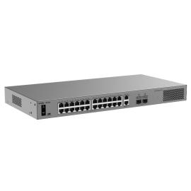 RG-ES228GS-P-V2, 26 Ports (24 PoE+ SW) Smart CCTV Switch