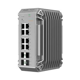 RG-NIS3100-8GT4SFP-HP, 12-Port Gigabit Managed Switch with 8 PoE+ Ports