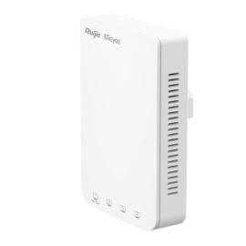 RG-RAP1200(P), AC1300 Dual Band Wall Access Point, 867Mbps at 5GHz + 400Mbps at 2.4GHz, 4 10/100base-t Ethernet port