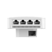 RG-RAP1200(P), AC1300 Dual Band Wall Access Point, 867Mbps at 5GHz + 400Mbps at 2.4GHz, 4 10/100base-t Ethernet port gallery thumbnail