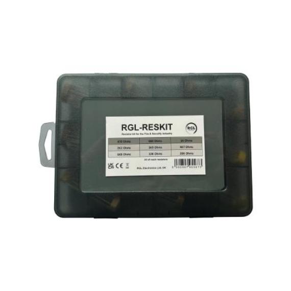 RGL-RESKIT, Resistor kit featuring 9 different resistors. 30 of each type. gallery image