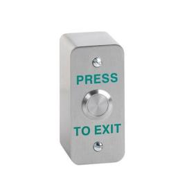 RTE-AS, Stainless steel exit button, architrave, surface mount