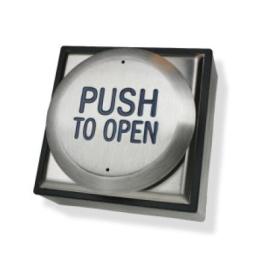 RTE-PTO, Large all-active PUSH TO OPEN exit button, surface mount