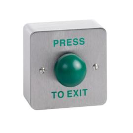 RTE-SSD, Standard green dome exit button, surface mount