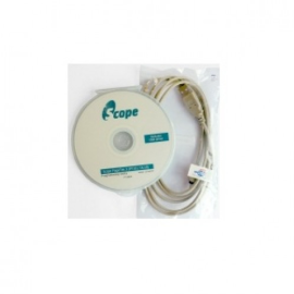 RX10PROG, Programming kit for RX10 receivers consisting of PC software, serial cable and USB-Serial converter.