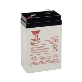 SC-006-004, Sealed Lead Acid Battery 6 V, 4 Ah (for SmartCell Control Panel)