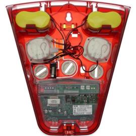 SDR-REXT-G2-RD-NC, Sounder external radio red lens no cover (order: SDR-CV)