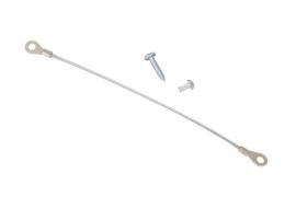 Security strap for fixing the armature plate to the door to secure the unit from becoming detached. 1 x 50mm long with securing loops at both ends.  Fits both the ML600 and ML1200 range