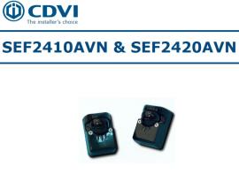 SEF2420-AVN, 20 metre adjustable infrared beam, vandal resistant housing