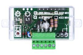 SELW-R433, 26-bit Wiegand receiver