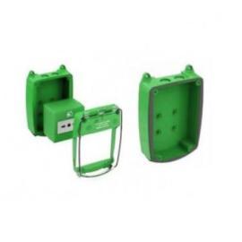 SG-BBCS-G, Smart+Guard - Green - Clear Weatherproof back box with Sounder