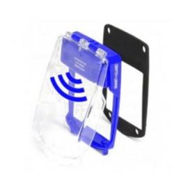 SGE-FS-B, Smart+Guard Enviro - Blue - Flush mounted with Sounder