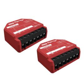 SHEL-1PM-GEN3-2, Shelly Plus 1PM Gen3 WiFi Smart Switch with Power Metering (Pair)