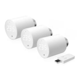 SHEL-BLU-TRV-3, Shelly BLU TRV Thermostatic Radiator Valve Head Three Pack