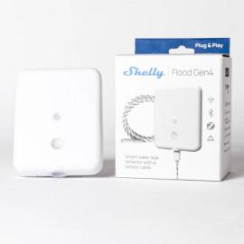 SHEL-FLOOD-GEN4, Shelly Flood Gen4 WiFi-Operated Smart Flood Sensor