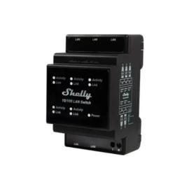 SHEL-LAN-SWITCH, Shelly DIN-Raul Mountable Ethernet LAN Switch