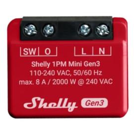 SHEL-MINI-1PM-GEN3, Shelly 1PM Mini WiFi Smart Switch with Power Metering