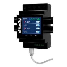SHEL-PRO-4PM, Shelly Pro 4PM 4-Channel DIN-Rail Smart Switch with Power Metering