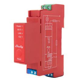 SHEL-PRO-DIMMER-2PM, Shelly Pro Dimmer 2PM DIN Rail Smart Dimmer with Power Monitoring