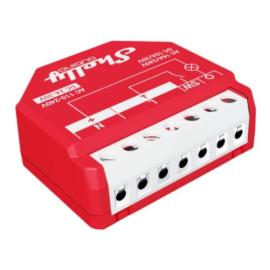 SHEL-QUBINO-WAVE-1PM, Shelly Qubino Wave 1PM Smart Switch with Power Monitoring