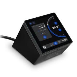SHEL-WALL-DISPLAY-STAND-BK, Shelly Stand for Smart Wall Display (Black)