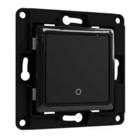 SHEL-WALL-SWITCH-1-BK, Shelly Wall Switch 1 (Black)