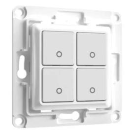SHEL-WALL-SWITCH-4-WH, Shelly Wall Switch 4 (White)