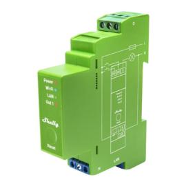 SHEL-WAVE-PRO-DIMMER-1PM, Shelly Wave Pro Dimmer 1PM DIN Rail Dimmer with Power Monitoring