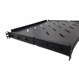 SHELF350550ADJ, All-Rack 1U Universal Adjustable Shelf  350-550MM