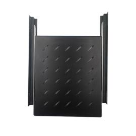 SHELFTS6501000, All-Rack 1U Sliding Shelf for Data Cabinets ? Sliding Maintenance Shelf (650mm-1000mm)