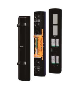 SL-350QFR(C), Smart Line Quad Beam 100m photo beam, 4 x Channel - Professional, Low current battery version