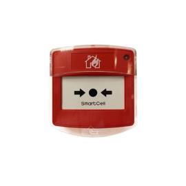 SmartCell, (SC-51-0100-0001-99), SmartCell Fire Manual Call Point (Includes protective transparent cover)