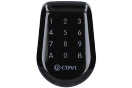 SOLAR-KPB, Combined proximity reader & keypad, black