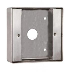 SSBB03, Stainless Steel vandal resistant DDA Back Box for surface mounting