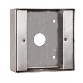 Stainless Steel vandal resistant DDA Back Box for surface mounting. Size H118 x W118 x D36
STAINLESS STEEL