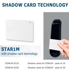 STAR1M-SC50, 50-pack shadow cards for STAR1M