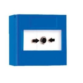 SY-BS01, Conventional Sycall Blue Call Point - Surface Mounted